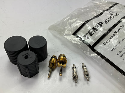 Temp Select 26779 A/C System Valve Core And Cap Kit
