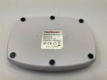 Tenergy TN137 Smart 10 Channels 9V NiMH Battery Charger