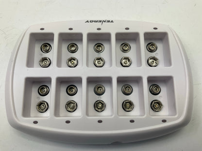 Tenergy TN137 Smart 10 Channels 9V NiMH Battery Charger