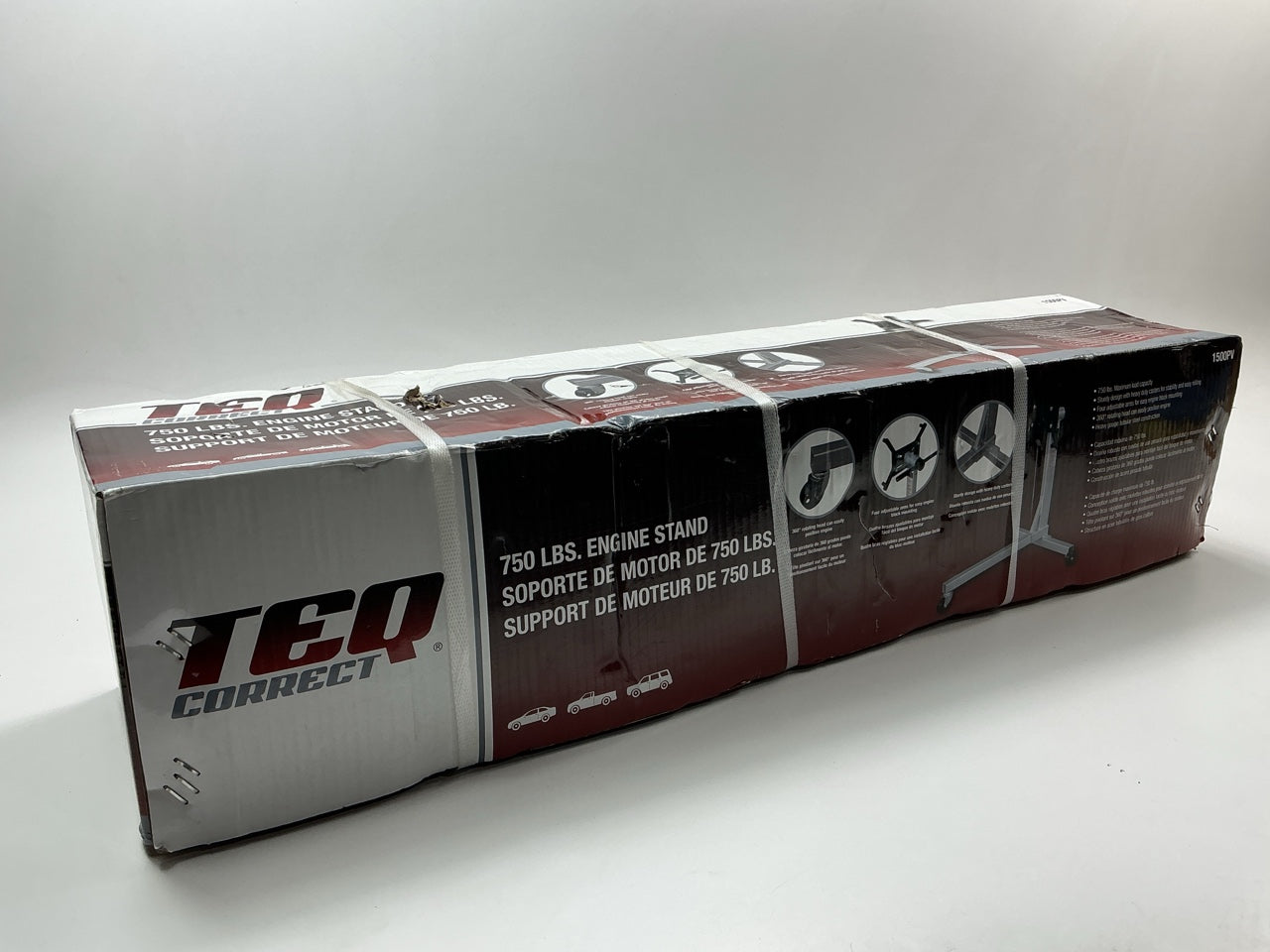 TEQ 1500PV 750lb Capacity Rotating Engine Stand