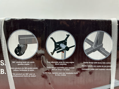 TEQ 1500PV 750lb Capacity Rotating Engine Stand