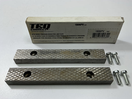 TEQ 1806PV 6'' Correct Jaw Plate For Precision Bench Vise