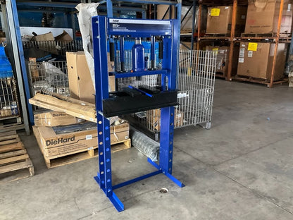TEQ 3022 Professional 20-Ton Hydraulic Shop Press, 40,000 Lbs