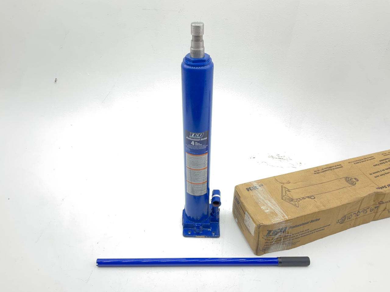 TEQ 3034 4 Ton Flat Base Long Ram Jack