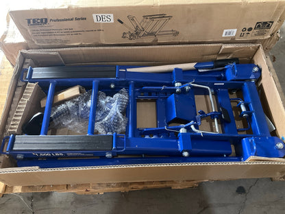 TEQ 3225 1500 Lbs Professional Motorcycle / ATV Jack, 4-3/8''-14-3/4'' Lift Range