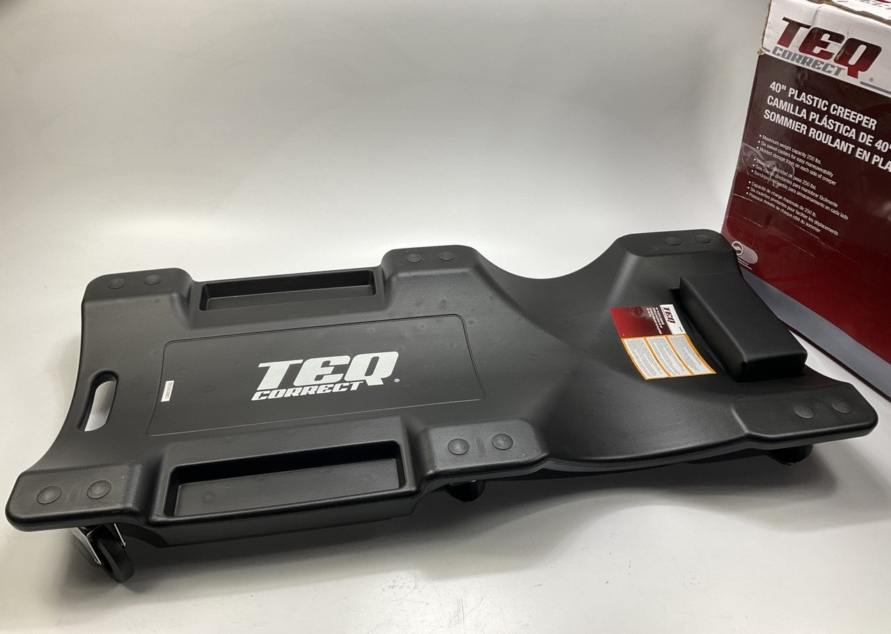 TEQ 97002PV 250 Lb Contoured Comfort Creeper With (6) Swivel Wheels
