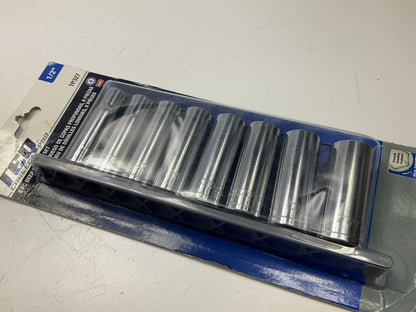 TEQ TP327 Deep Socket Set SAE 1/2'' Drive, 8 Piece Set 1/2''-15/16''