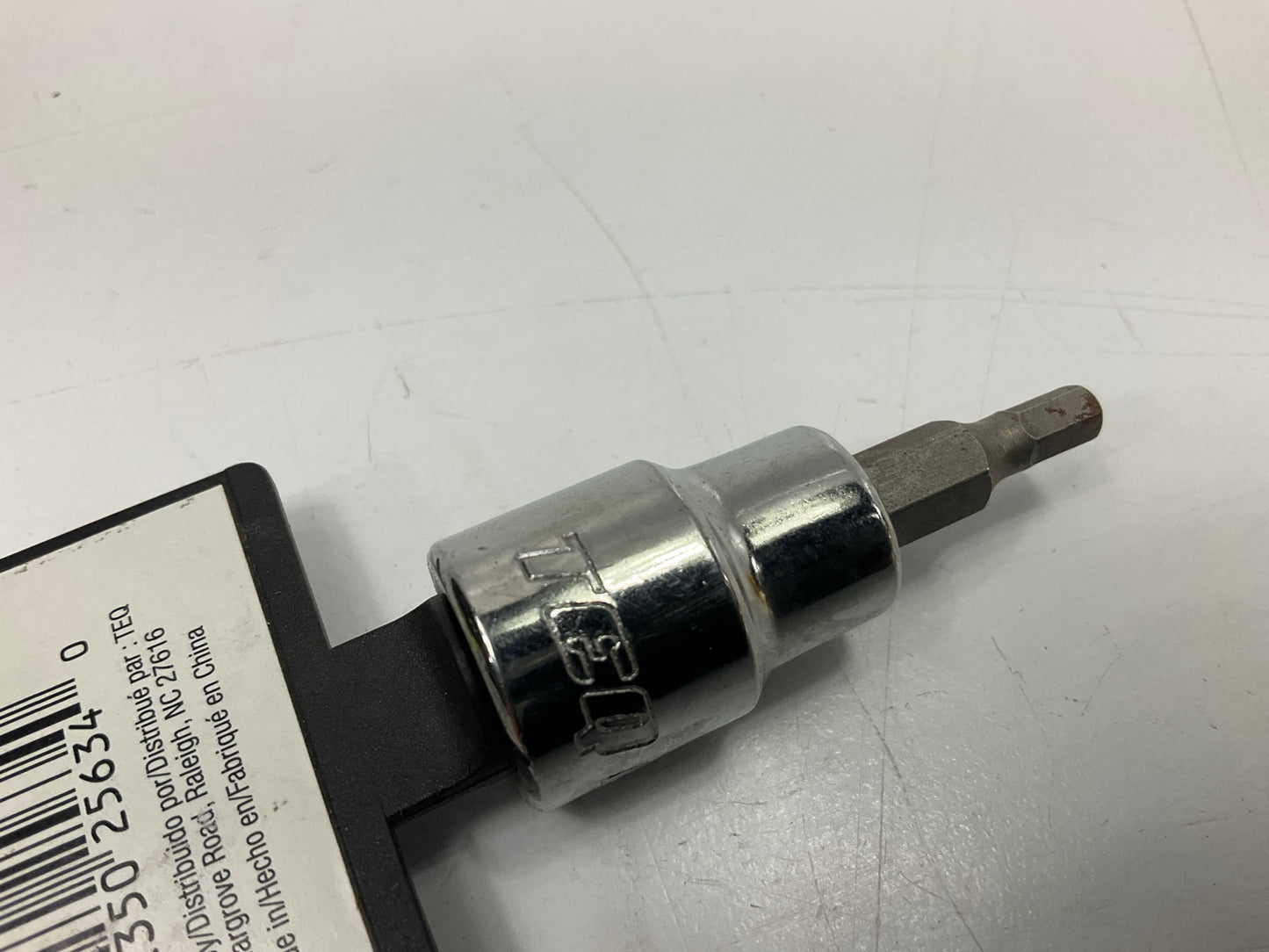 TEQ TP80425N 3/8'' Drive Hex Bit Socket 4mm