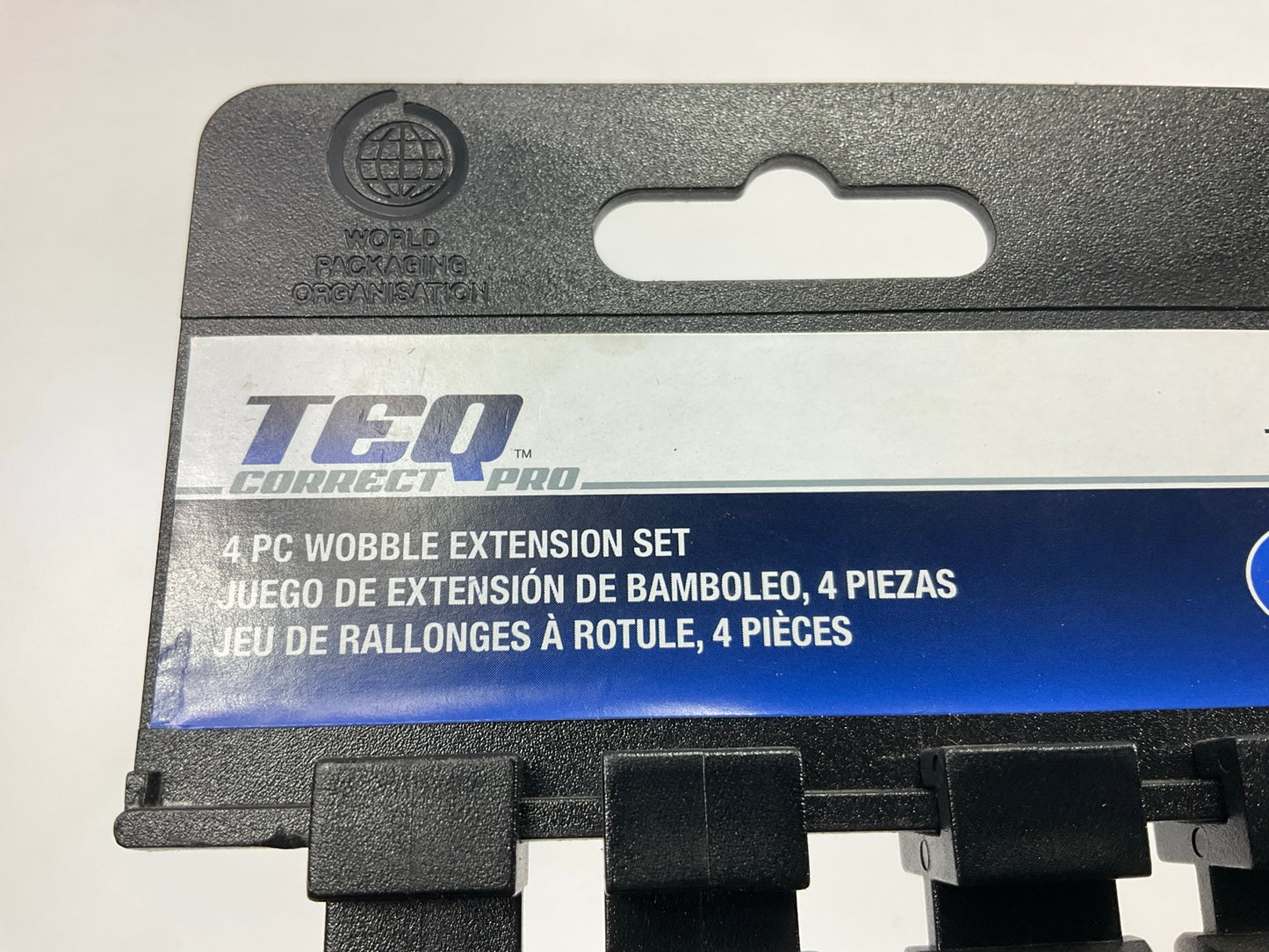 TEQ TP81201N 4-Piece 3/8'' Drive Wobble Extension Set