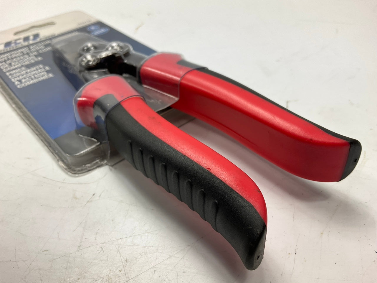 TEQ Correct TP82120 Professional 8'' Compound Action Diagonal Cutting Pliers RED
