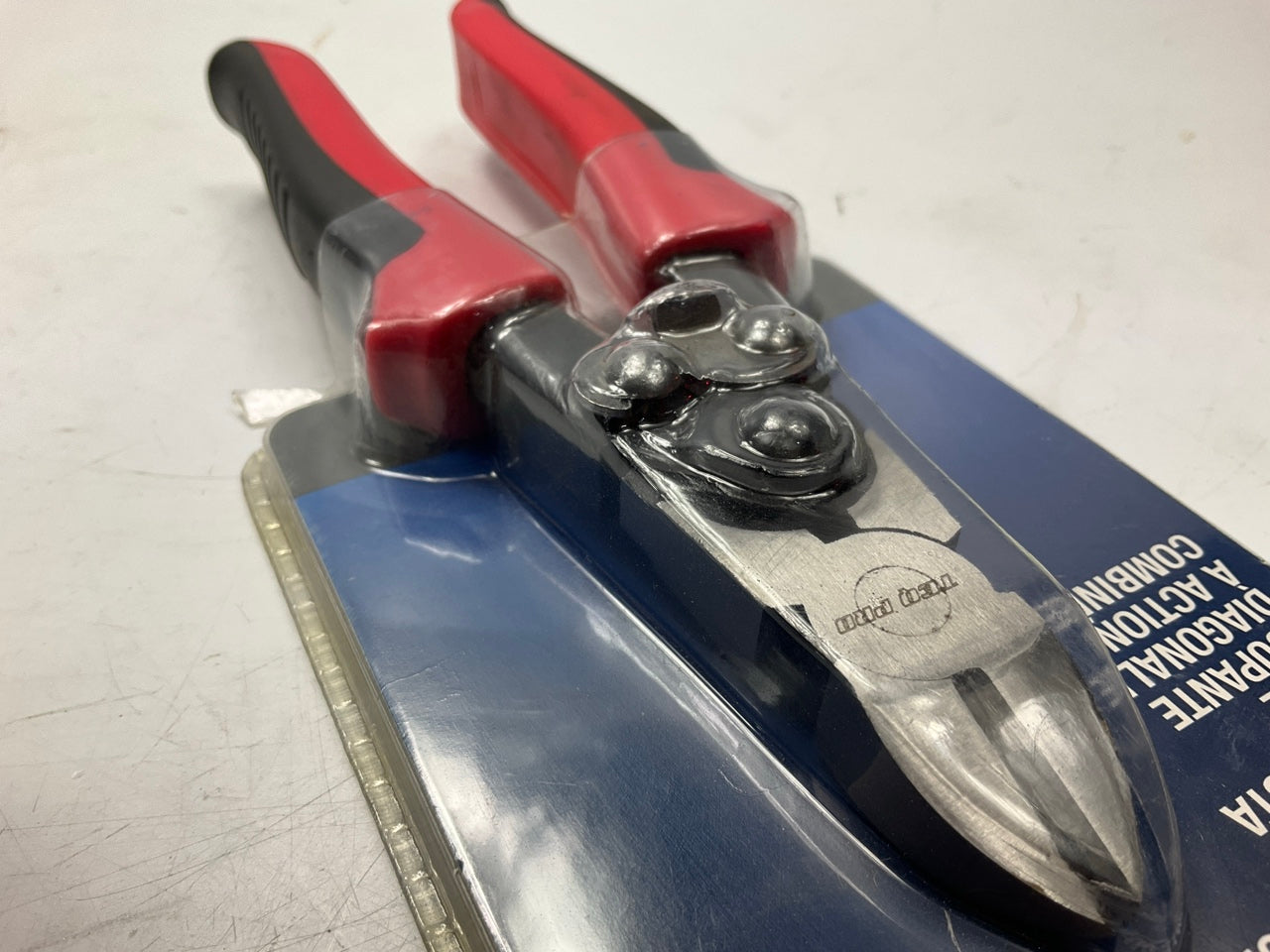 TEQ Correct TP82120 Professional 8'' Compound Action Diagonal Cutting Pliers RED