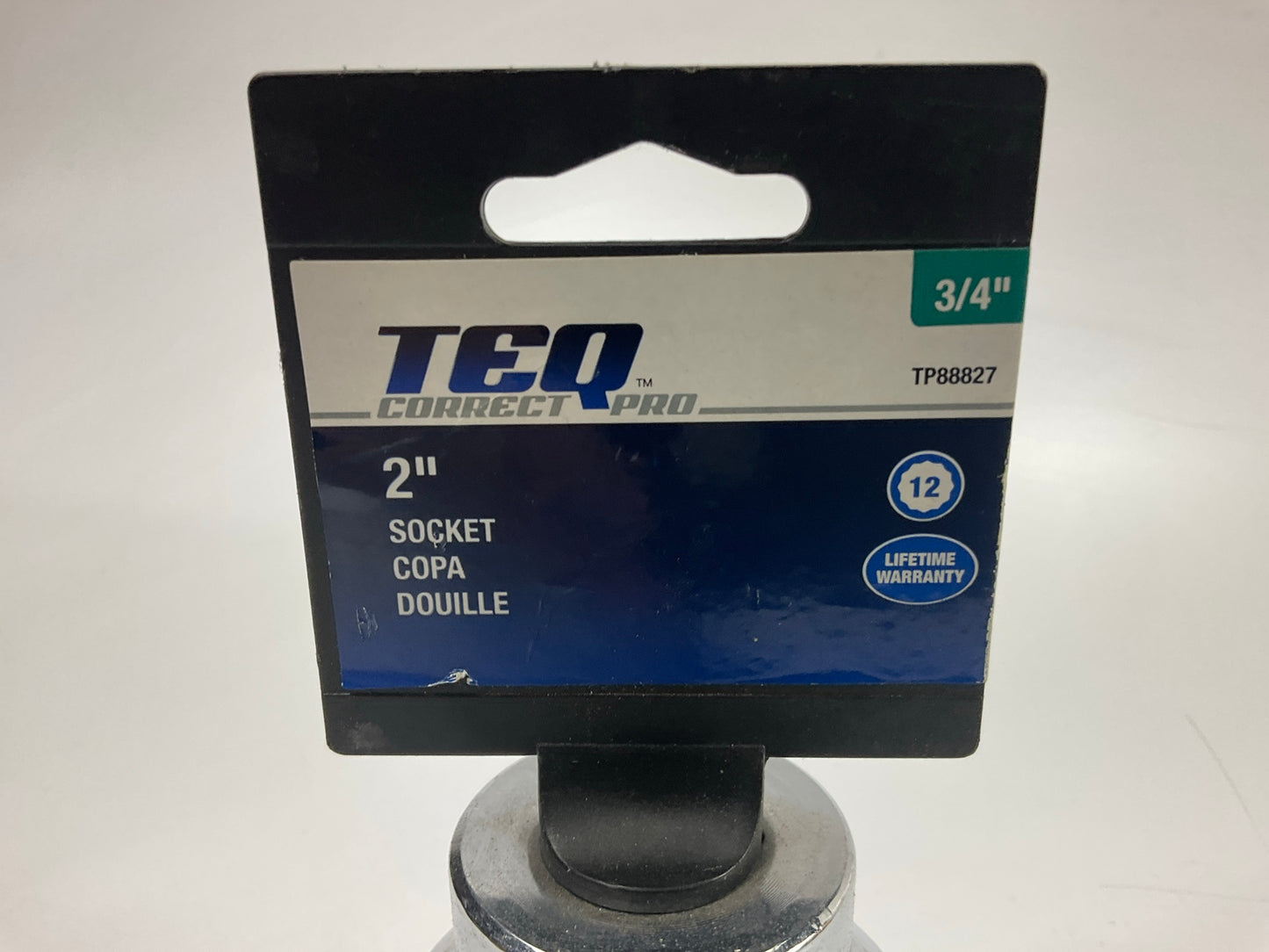 TEQ TP88827 3/4'' Drive 2'' Socket 12 Point