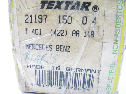Textar 21197 Rear Semi-Metallic Disc Brake Pads