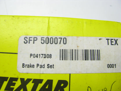 Genuine Textar SFP500070 Front Disc Brake Pads