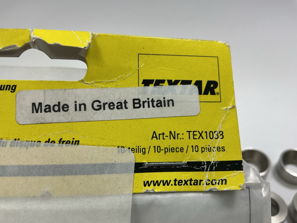 Textar TEX1038 Conical Adapter Ring Set - Improve Disc Brake Runout