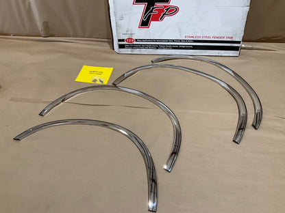 TFP 3135 Stainless Steel Fender Trim Set For 11-16 Ford F-250 F-350 Super Duty