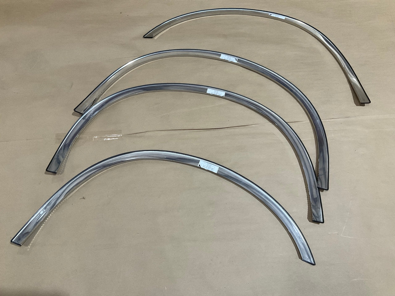 TFP 3135 Stainless Steel Fender Trim Set For 11-16 Ford F-250 F-350 Super Duty