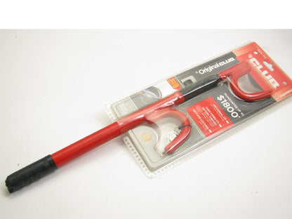 The Club 1000 Original Club Steering Wheel Lock, Red, Anti-theft Car Truck Lock