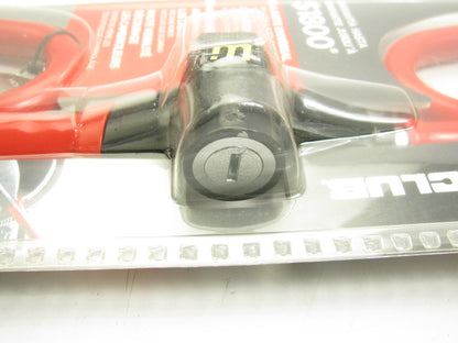 The Club 1000 Original Club Steering Wheel Lock, Red, Anti-theft Car Truck Lock