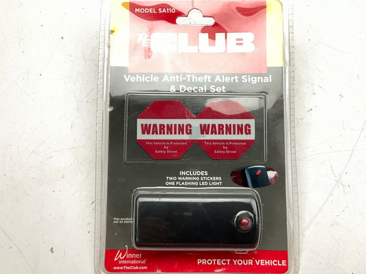 The Club SA110 Decoy Security Alarm, Deter Auto Theft, DECOY Red LIGHT ONLY