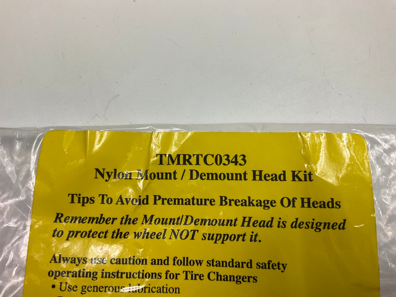 TC0343 Nylon Mount / Demount Head For Hunter Accuturn Bosch Sicam Tire Changers