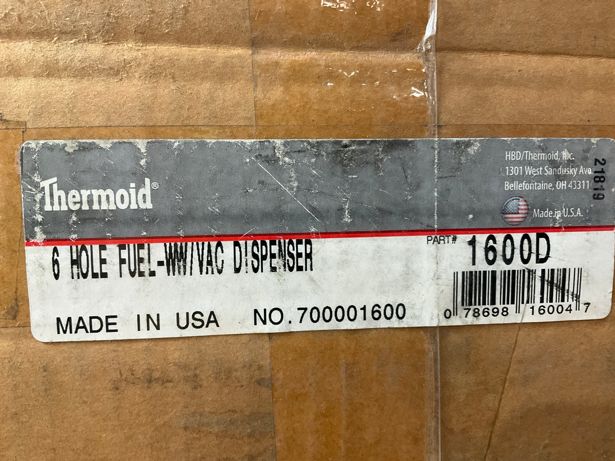 COSMETIC DAMAGE #1 Thermoid Metal Auto Hose Center Dispenser Cabinet 20''x12''x14''