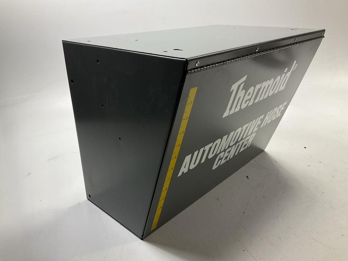 COSMETIC DAMAGE -  Thermoid Metal Auto Hose Center Dispenser Cabinet 20''x12''x14''