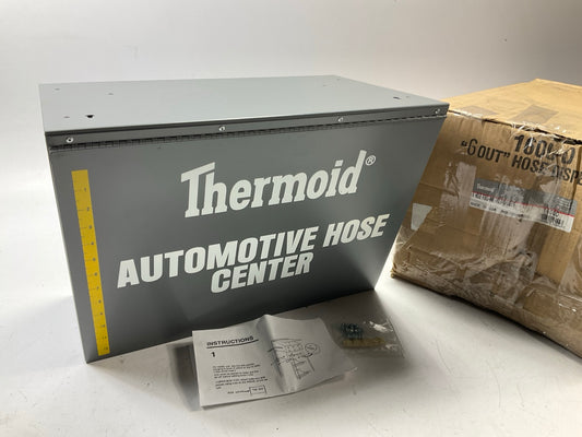 Thermoid 1600D GRAY Metal Automotive Hose Center Dispenser Cabinet 20''x12''x14''
