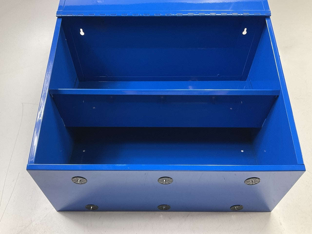 Thermoid 1600D BLUE Metal Automotive Hose Center Dispenser Cabinet 20''x12''x14''
