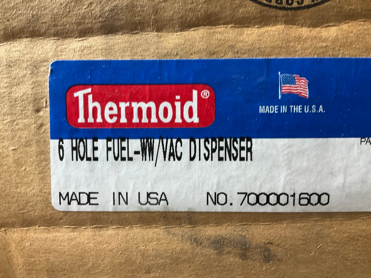 Thermoid 1600D BLUE Metal Automotive Hose Center Dispenser Cabinet 20''x12''x14''