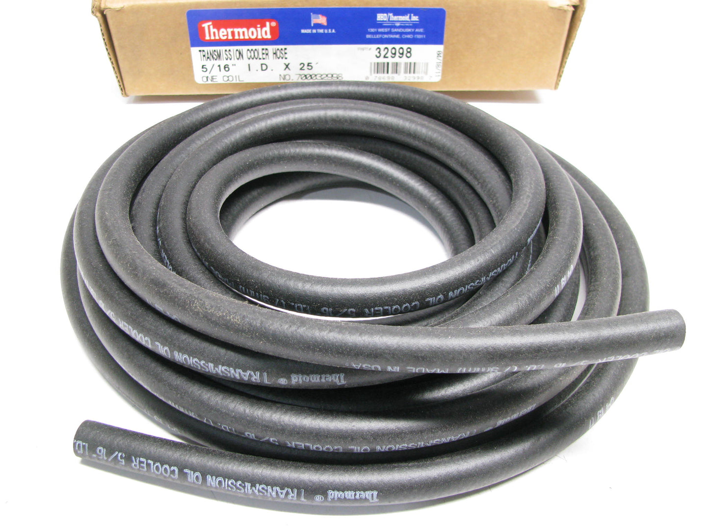 25 FEET - THERMOID 32998 Transmission Cooler Hose 5-16'' ID