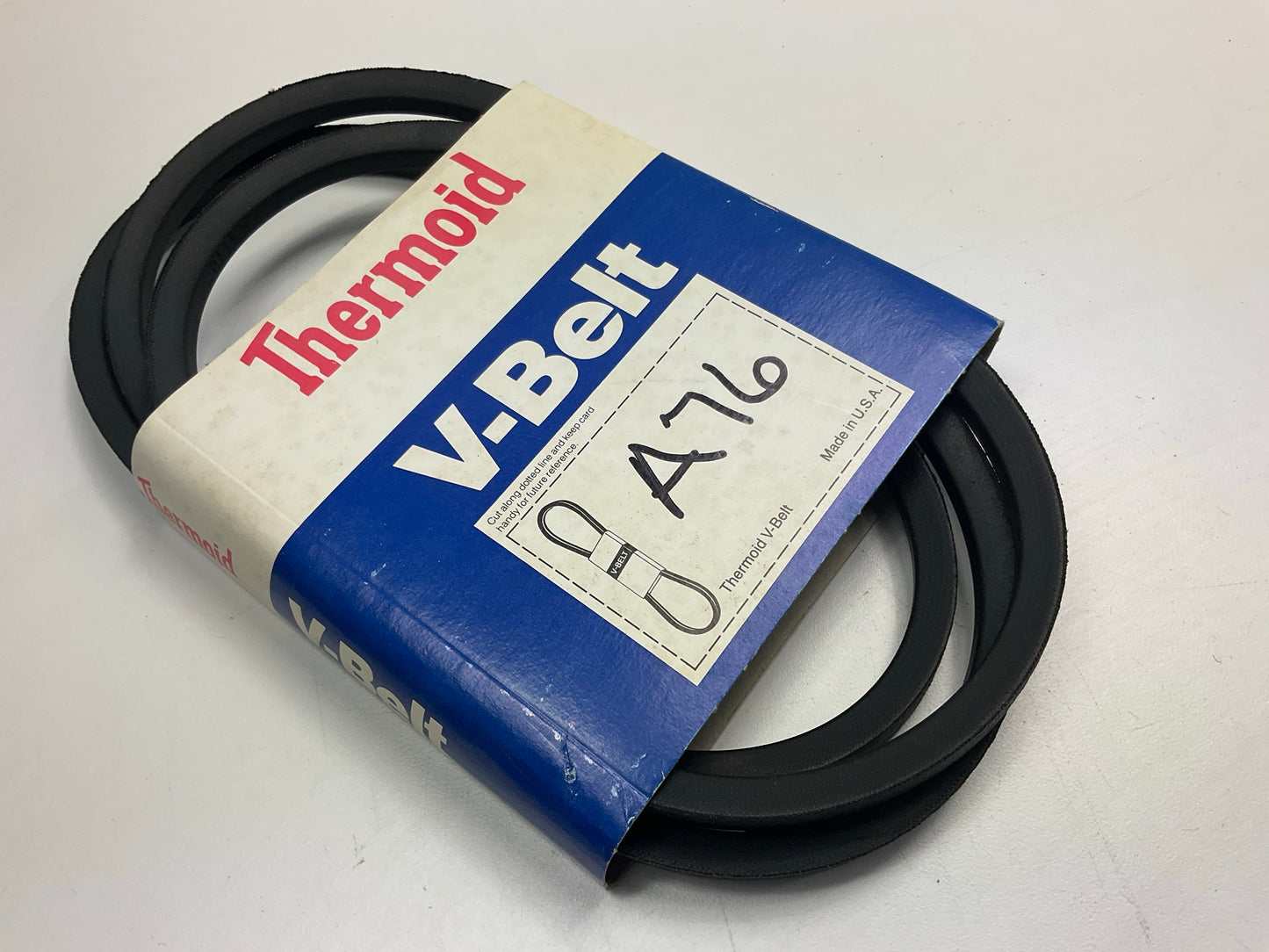 Thermoid A76 Industrial Accessory Drive Belt - 1/2'' X 78''