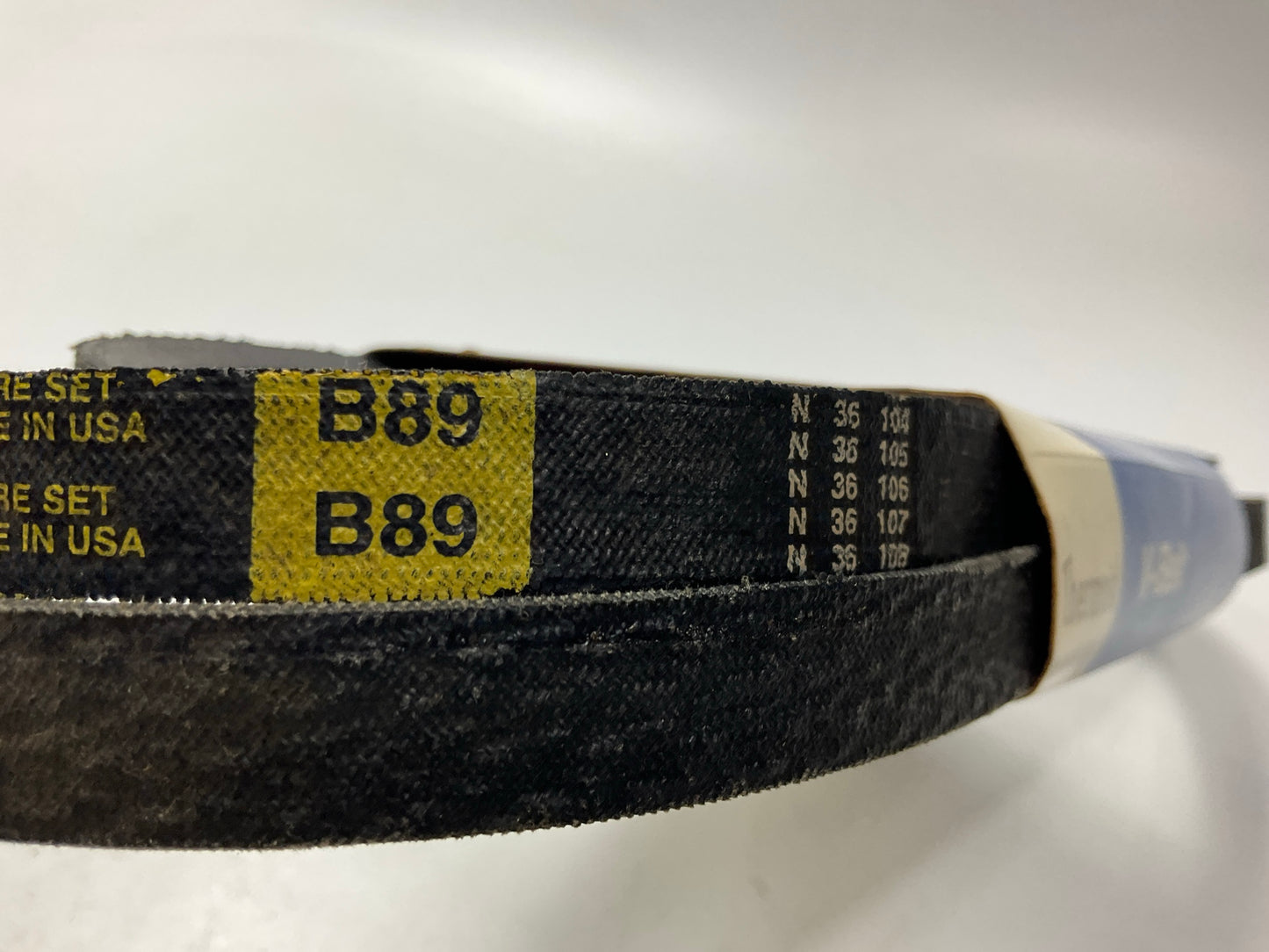 Thermoid B89 Industrial Accessory Drive Belt - 21/32'' X 92''