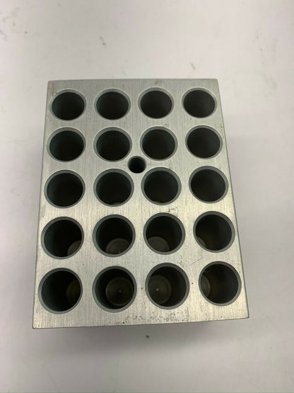 USED - Thermolyne 20-Well 13mm Modular Block BK165X5