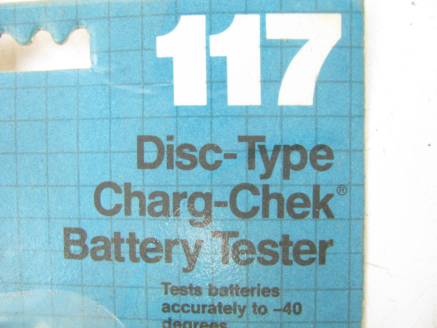 Thexton 117 Disc Type Charg-Chek Battery Charge Tester
