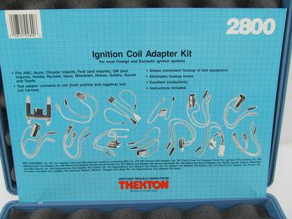 Thexton 2800 Ignition Coil Adapter Test Wire Adapters Kit