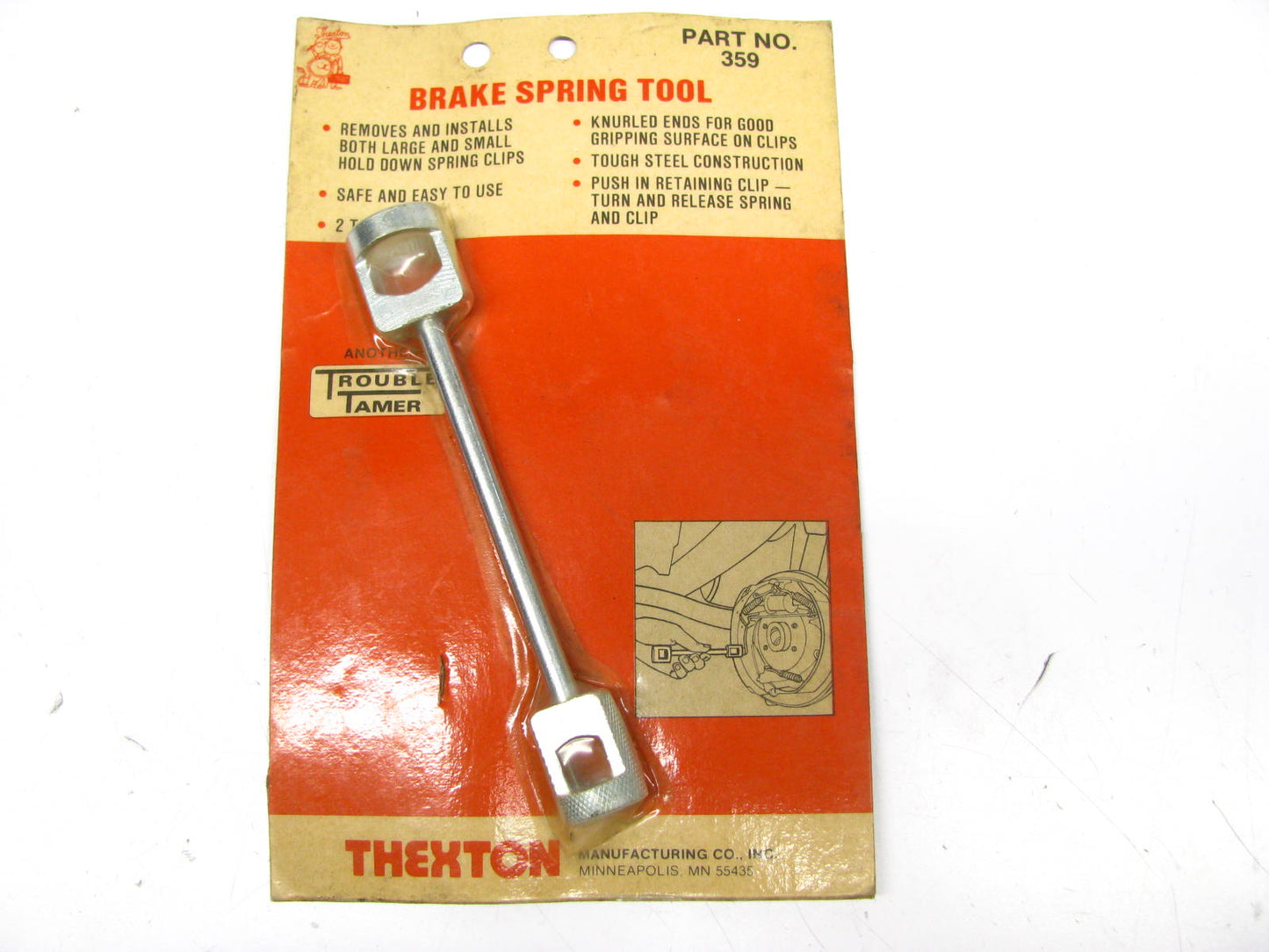 Thexton 359 Brake Spring Tool - Remove & Install Brake Shoe Springs