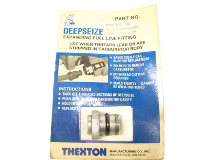 Thexton 516 GM QUADRAJETS 1965-72 WITH 3/8''  FUEL LINE Repair