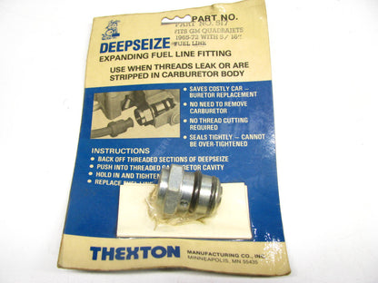 1965-1972 Quadrajet Carburetor 5/16'' Fuel Line Anti-leak Expanding Fuel Fitting