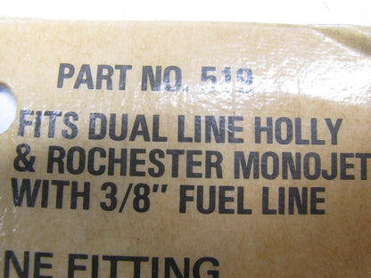 Thexton 519-TYPE2 Deepseize Expasnding Fuel Line Fitting For Dual Line 3/8'' Carb