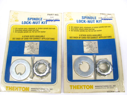 (x2) Thexton 544  Spindle Lock Nut Kits