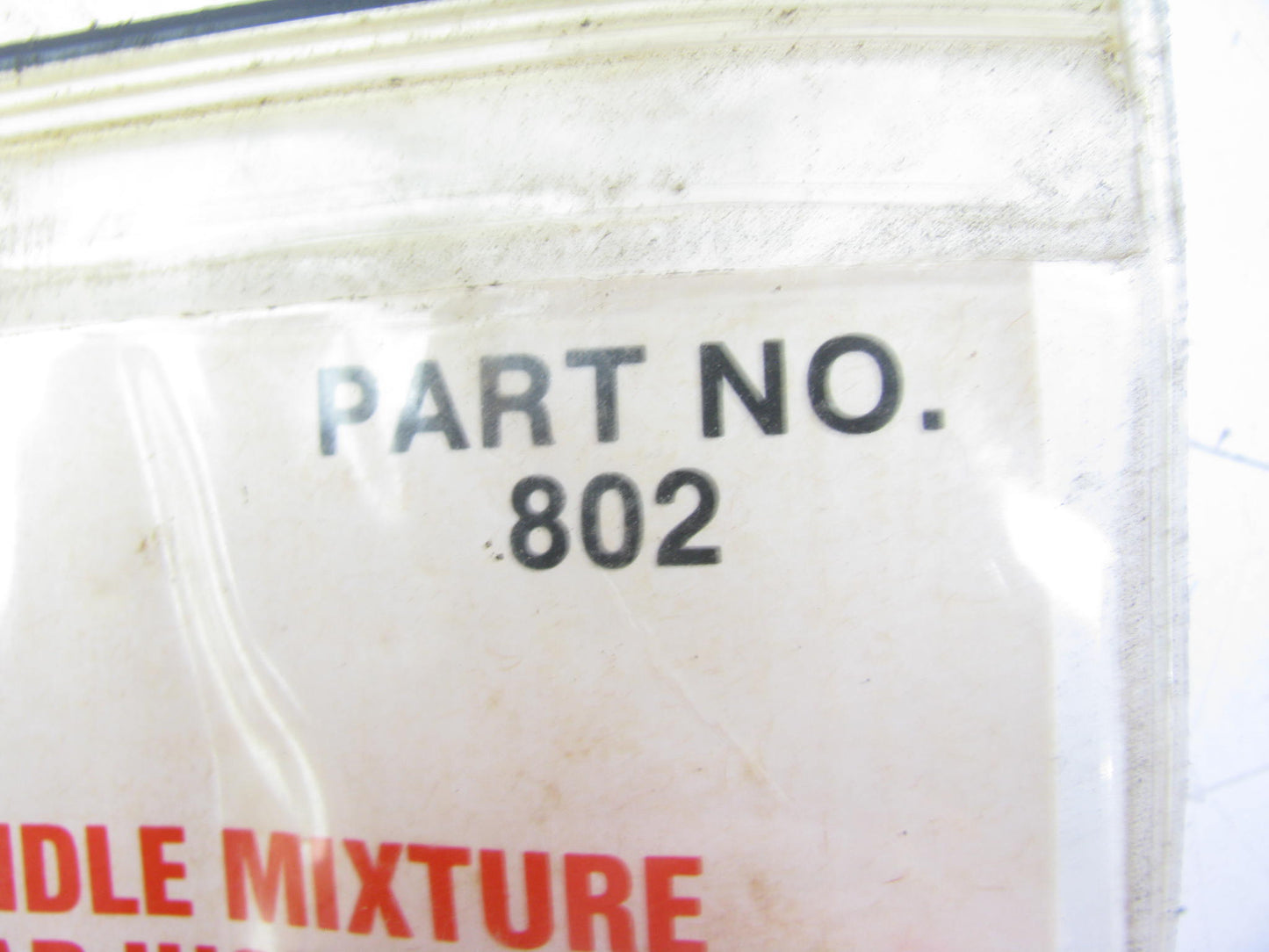 Thexton # 802 Idle Mixture Adjusting Kit