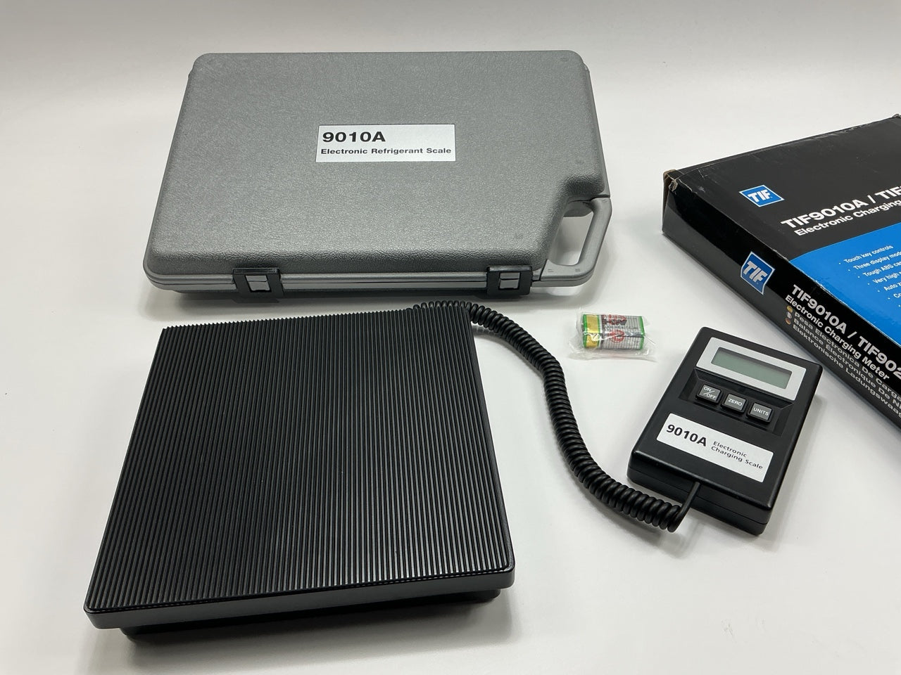TIF TIF9010A Slimline Refrigerant Electronic Charging / Recover Scale