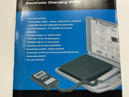 TIF TIF9010A Slimline Refrigerant Electronic Charging / Recover Scale