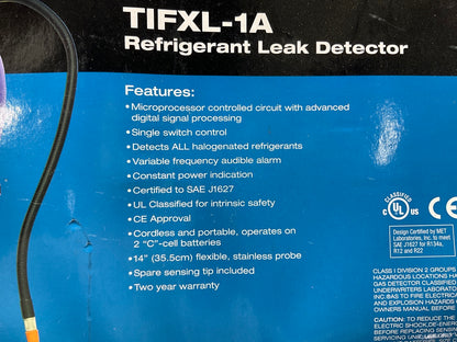 TIF XL-1A - Refrigerant Leak Detector Tool