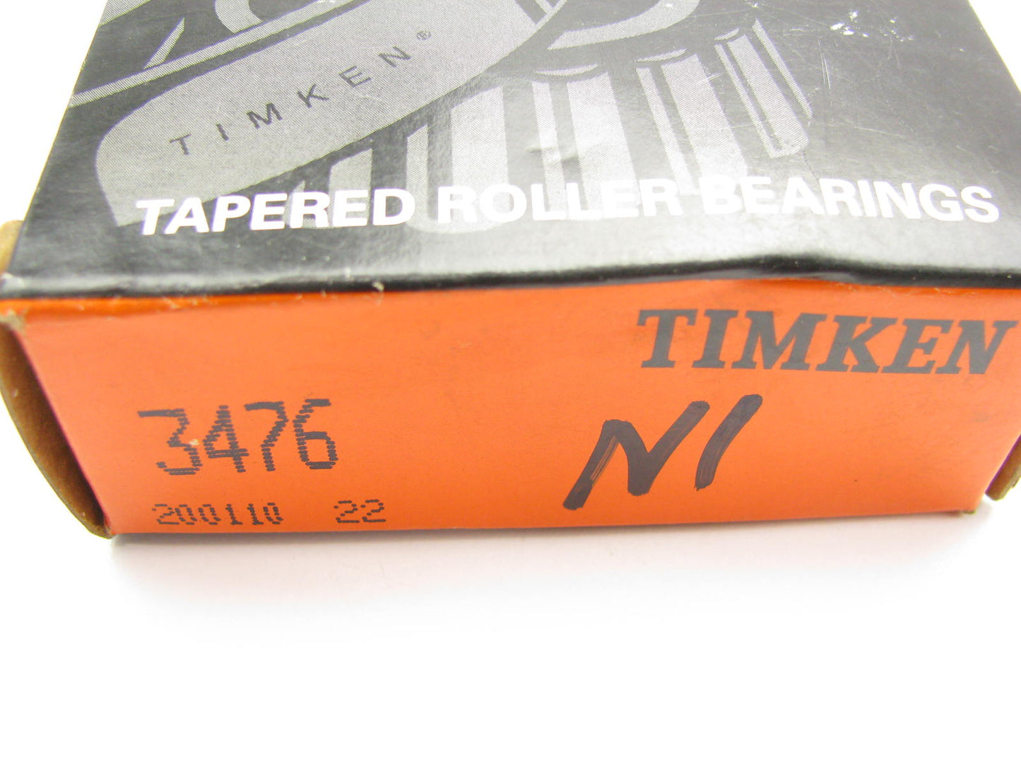 Timken 3476 Tapered Roller Bearing - 1-1/4'' ID X 1.1721'' Wide X 0.046'' Radius