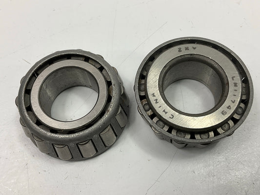 (2) Tisco LM11749 Wheel Bearings