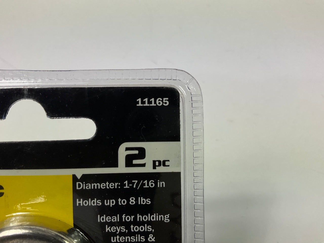Titan 11165 1-7/16 In. Magnetic Hooks - 2 Pack