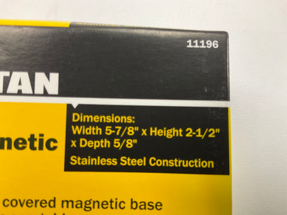 Titan 11196 5-7/8 In. X 2-1/2 In. Mini Rectangular Magnetic Parts Tray