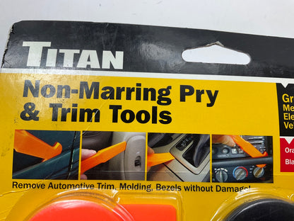 Titan 15048 6pc Non-Marring Pry & Trim Multi Wedge Door / Trim Panel Tool Set